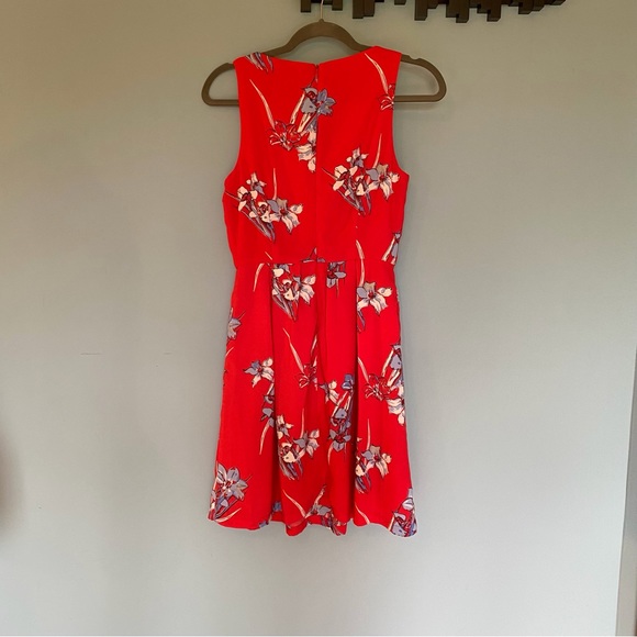 Twik by Simons Sleeveless Red Floral Dress - Picture 2 of 12